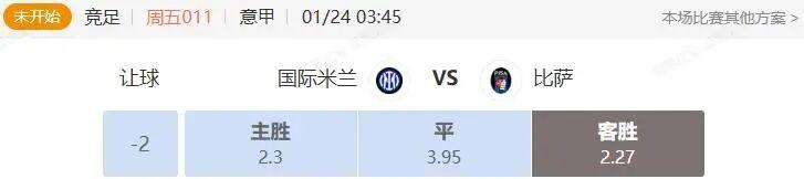 b体育-意甲+葡超串关解析 国际米兰VS比萨 卡萨皮亚VS阿维SAD